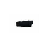 Kar-Pa %100 Hakiki Deri Siyah Süet Kumaş Pantolon Kemeri 3.5 Cm