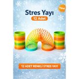 KAR TANESİ 12’li Stres Yayı – Karne Hediyesi & Doğum Günü Dağıtmalık Oyuncak Seti