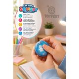 Kar Topu Squishy Stres Oyuncağı Simli Yumuşak Sıkılabilir Rahatlatıcı Oyuncak 5 Cm