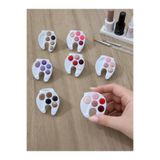 KAR3DELEN Printing 3D Baskı Nail Art Parmak Destek Aparatı Oje Karıştırma Paleti Manikür Jel Oje Protez Tırnak Aksesuarı