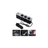 Kara Auto Araç Çakmaklık Çoğaltıcı Usb Araba Çakmak Soket Çoklayıcı Usb Şarj