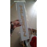 KARA AUTO Beyaz gold kupon yazılı dekor plaka pleksi 2 mm