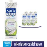 Kara Coco Hindistan Cevizi Suyu 1000 ml * 6 Adet