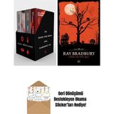 Kara Dörtleme Kutu Set (4 Kitap) + Cadılar Bayramı Ağacı - Hayır