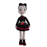 Kara Dut Bebek Amigurumi Organik Oyuncak
