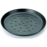 Kara Sac Delikli Pizza Tepsi, Çap 28 Cm, Dayanıklı ve Şık Tasarım - Seçenek 1 - Ahşap