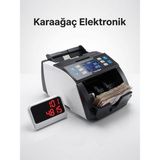 Karaağaç Elektronik AE2001 Golden Mix 5 Ülke Karışık Para Sayma Makinesi - Tl-Dolar-Euro-Sterlin-Suriye Lirası