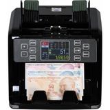 Karaağaç Elektronik Black Mix Tl-Euro Karışık Para Sayma Makinesi 1000 Adet Besleme Kapasitesi ile