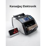 Karaağaç Elektronik Golden Mix 5 Ülke Karışık Para Sayma Makinesi Tl-Usd-Euro-Gbp-Syp