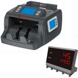 Karaağaç Elektronik Gray Master 8 Ülke Karışık Para Sayma Makinesi Gelişmiş Ekran Özellikleri ile