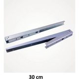 Karaaliler Katlanır Raf Ayağı Masa Ayak Pratik Konsol Ayak Katlanır Masa Ayağı Demir Ekstra Güçlü 1 Çift - Gri - 30 cm