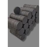 Karaaslan 560 Adet Yuvarlak Kömür Mıknatıs 15MM x 3mm (560 Adet)