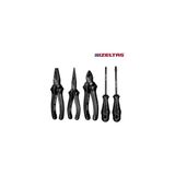 Karaaslan Hırdavat Izeltaş Black Line 5 Parça Set - Siyah