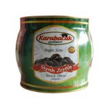 Karabacak Jumbo Yağlı Sele Siyah Zeytin Teneke 2 kg