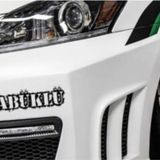 Karabüklü 78 Plaka Araba oto Sticker Yapıştırma 2 Adet