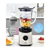 Karaca 1,8 Litre Cam Hazneli 1800W Yüksek Güçlü Buz Kırma Özellikli Dijital Ekranlı Inox Smoothie Blender