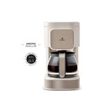Karaca 2 In 1 Coffe Aroma Çay Ve Filtre Kahve Demleme Makinesi, Cam Demlik, Susuz Çalışma Emniyeti