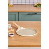 Karaca 28 cm Swiss Crystal Almond Cream İndüksiyon Tabanlı Pankek Tava