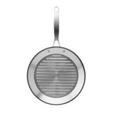 Karaca 3Ply PowerSteel 316+ Çelik İndüksiyon Tabanlı 28 cm Grill Tava