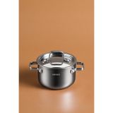 Karaca 3ply Powersteel 316 Indüksiyon Tabanlı Petekli Çelik Mini Tencere 10 Cm