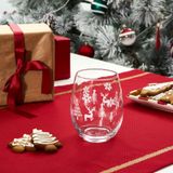 Karaca 590 ml New Year Yılbaşı Deer Meşrubat Bardağı