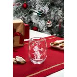 Karaca 590 ml New Year Yılbaşı Snowflake Meşrubat Bardağı