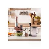 Karaca 8 İn 1 Mastermaid Prosteel Cam Hazneli 6 Bıçaklı Uzun Blender Ayaklı Mutfak Robotu 2500 W