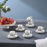 Karaca Ahenk 6 Kişilik Kahve Fincan Takımı 80 ml