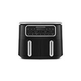 Karaca Air Pro Cook Duo Tandır Xxxl 4+4 Litre Black Silver Airfryer Siyah