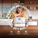 Karaca Air Pro Cook x Refika Airfryer 9l - Beyaz
