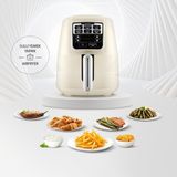 Karaca Air Pro Cook XL 2 In 1 Airfryer 4 Kişilik Tek Hazne Isı Ayarı Özelliği ile