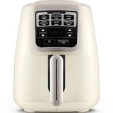 Karaca Air Pro Cook XL 2 in 1 Konuşan 4 lt Iconic Beige Airfryer
