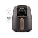 Karaca Air Pro Cook XL 2 in 1 Konuşan Airfryer Fritöz 4 Kişilik siyah