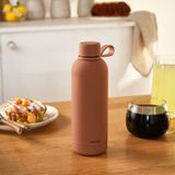 Karaca Aly Soft Touch Çelik Sızdırmaz Termos 500 ml Mocha Mousse - Kırmızı - 0,50 lt