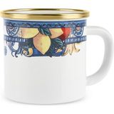 Karaca Amalfi Emaye Kupa 350 ml - Renkli