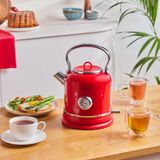 Karaca Artisan 1,7 Litre Retro Su Isıtıcısı, Kettle Red Kırmızı