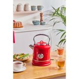 Karaca Artisan 1,7 Litre Retro Su Isıtıcısı , Kettle Red