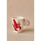 Karaca Atlantis Kupa Istakoz Desenli 240 ml
