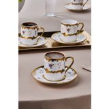 Karaca Bihter 90 ml 6 Kişilik Kahve Fincanı