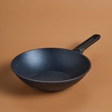 Karaca Biodiamond Prestige Wok Tava 28 cm Siyah Diamond Kaplama Malzeme ile Tek Parça