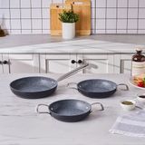 Karaca Biogranit Power-Inox Monet 3 Parça Tava Sahan Set Siyah