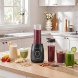 Karaca Blendfit Go Personal Kisisel Smoothie Blender Cift Hazne Siyah 600Ml 400Ml
