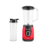 Karaca Blendfit Go Smoothie Blender Set 1000 ml+600 ml Red