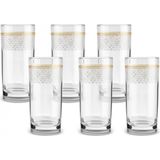 Karaca Block 6'lı Meşrubat Bardağı 380 ml - Şeffaf