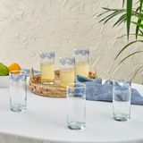 Karaca Casa 6'lı Meşrubat Bardağı 380 ml - Mavi