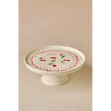 Karaca Cherry Time Kek Standı 25 cm - Kırmızı