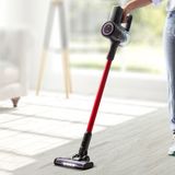 Karaca Clean Slim 3in1 Mop & Vacuum Kablosuz Şarjlı Dikey Süpürge - Kırmızı