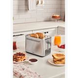 Karaca Color Touch 950 watt Renkli Dijital Ekranlı Inox Ekmek Kızartma Makinesi
