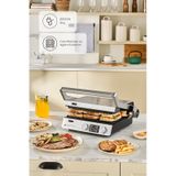 Karaca Compact Steel Pro Sear and Grill 2007 Izgara ve Tost Makinesi gri