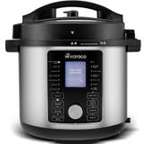 Karaca Cooker 2in1 Silver 6 lt Çok Amaçlı Basınçlı Pişirici Elektrikli Düdüklü Tencere ve Airfryer